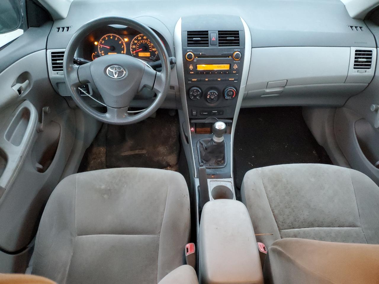 2010 Toyota Corolla VIN 1NXBU4EE1AZ182659 Copart auction photo, front end damage thumbnail 8
