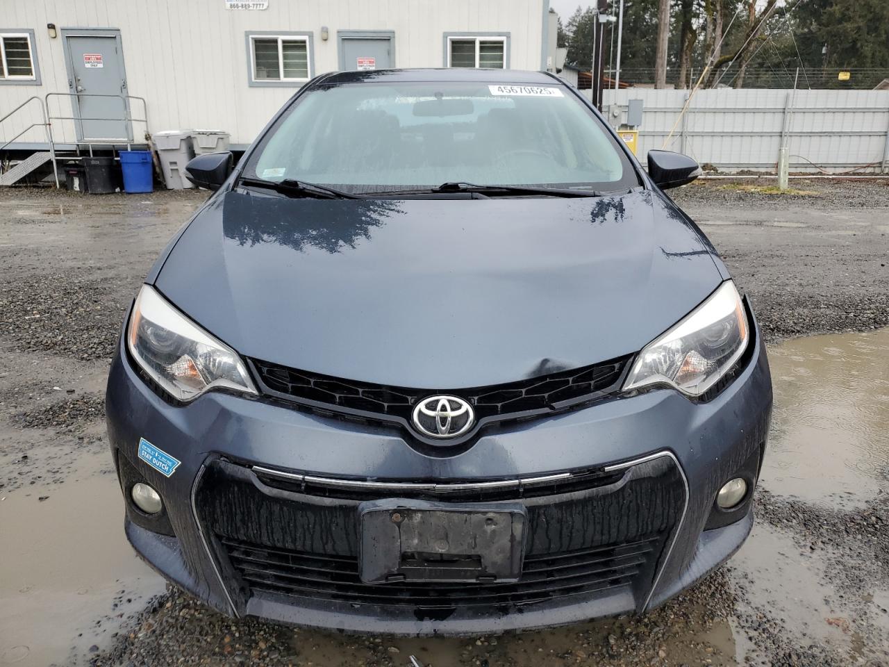 2014 Toyota Corolla VIN 2T1BURHE5EC040069 Copart auction photo, rear end damage thumbnail 5