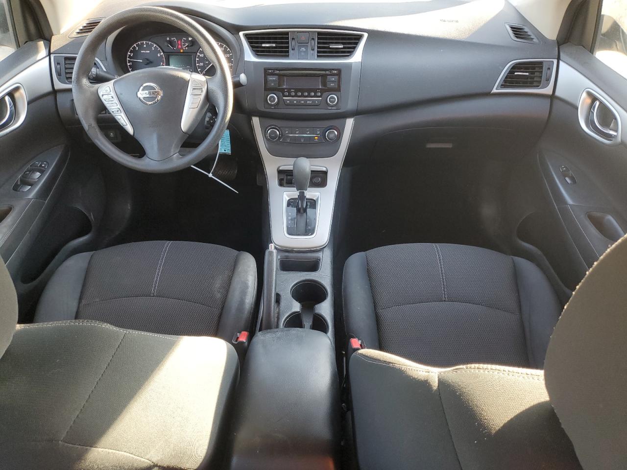 2015 Nissan Sentra VIN 3N1AB7AP7FY360712 Copart auction photo, rear end damage thumbnail 8