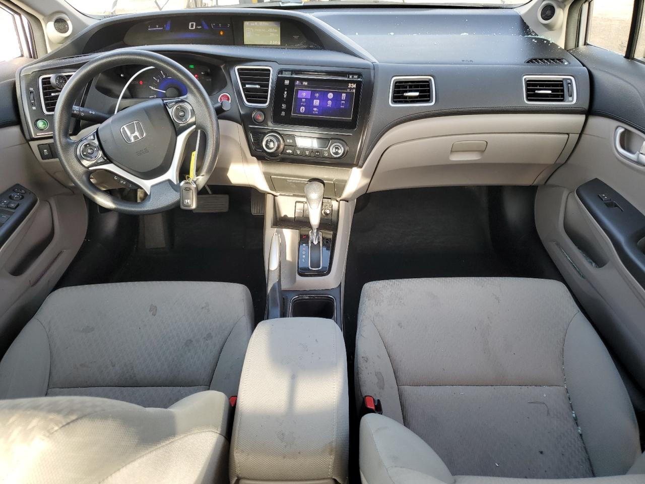 2014 Honda Civic VIN 19XFB2F8XEE258800 Copart auction photo, side / front end damage thumbnail 8