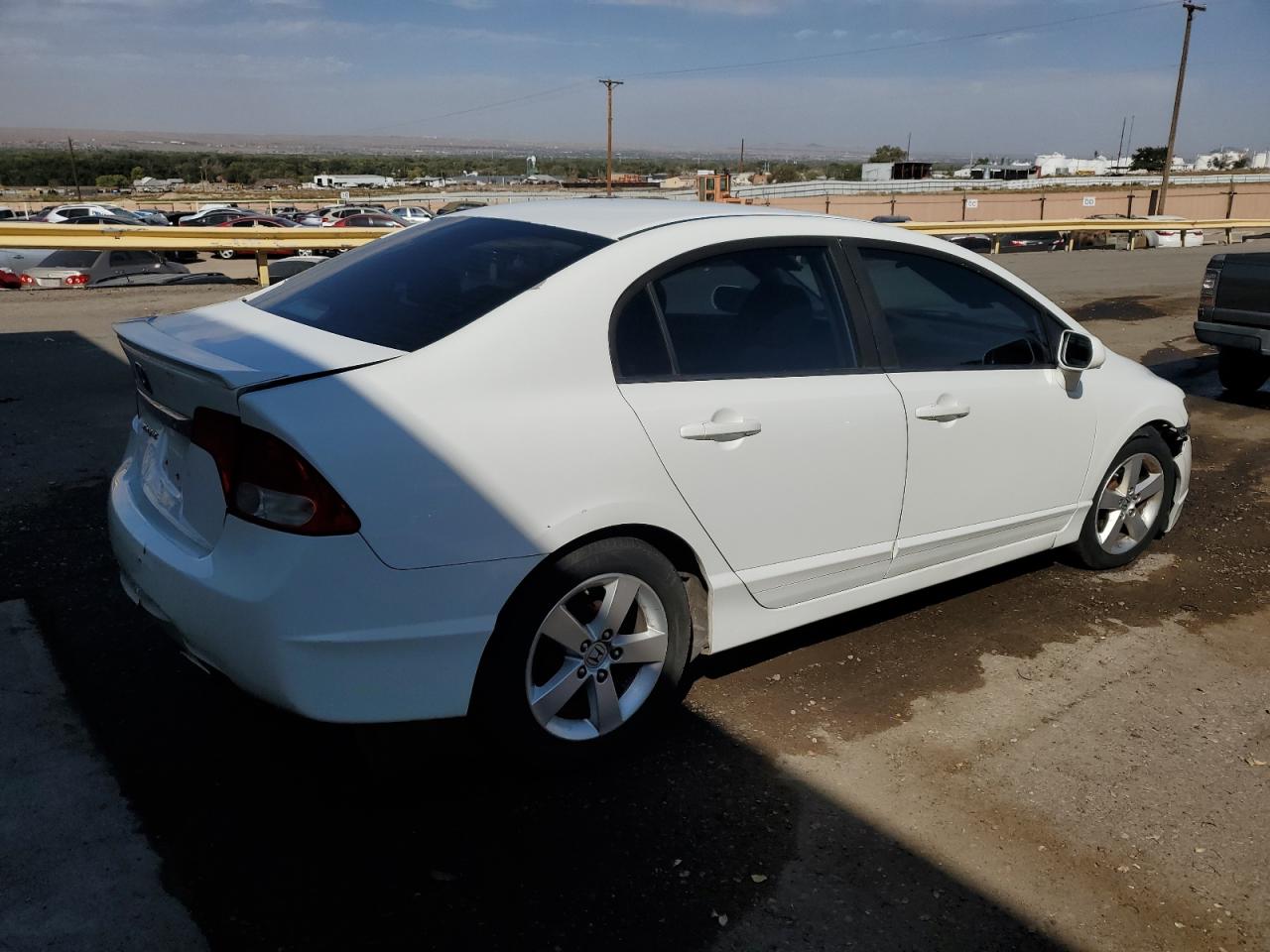 2010 Honda Civic VIN 19XFA1F67AE044370 Copart auction photo, front end / rear end damage thumbnail 3