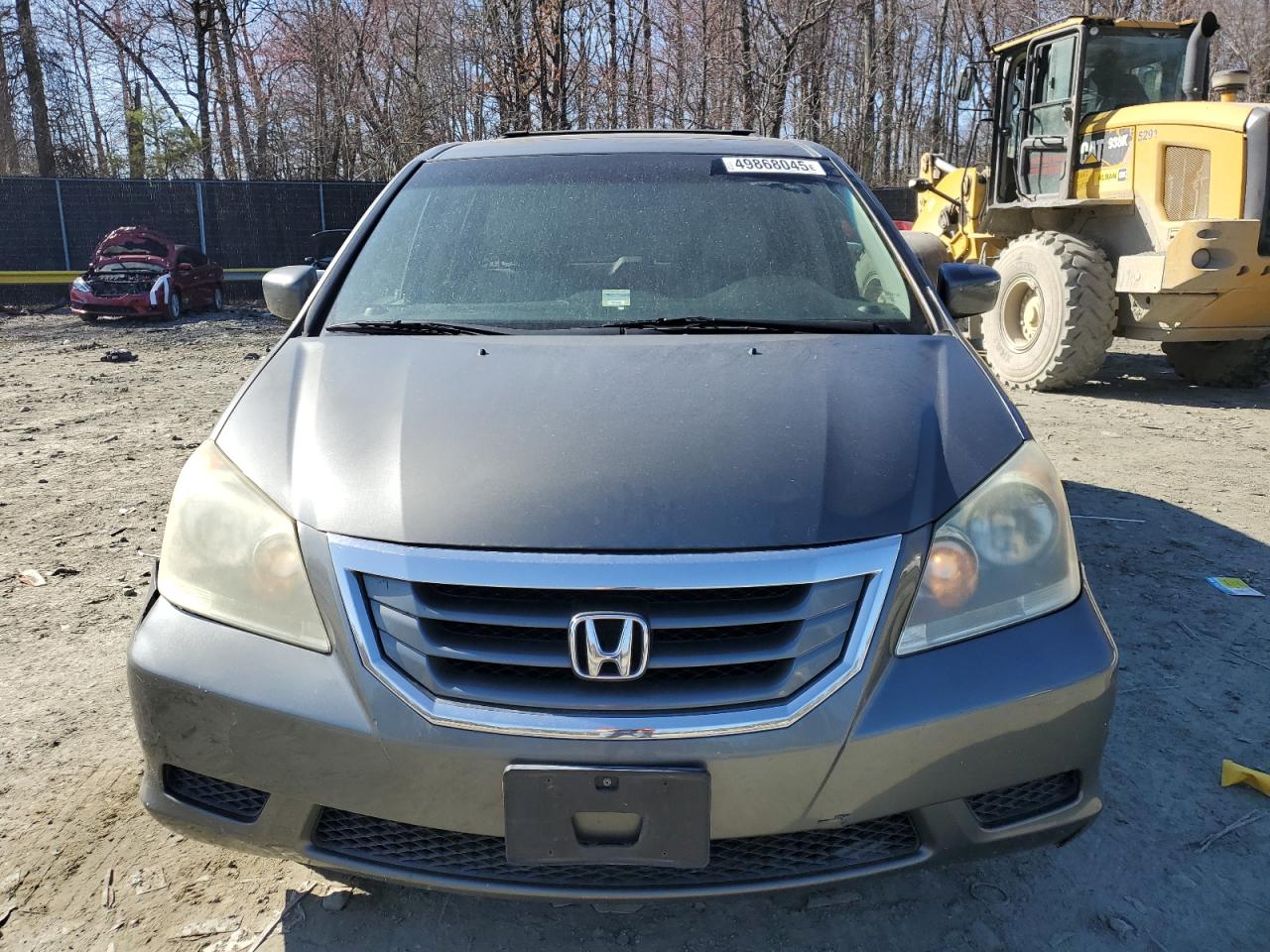 2008 Honda Odyssey VIN 5FNRL38788B093574 Copart auction photo, rear end / undercarriage damage thumbnail 5