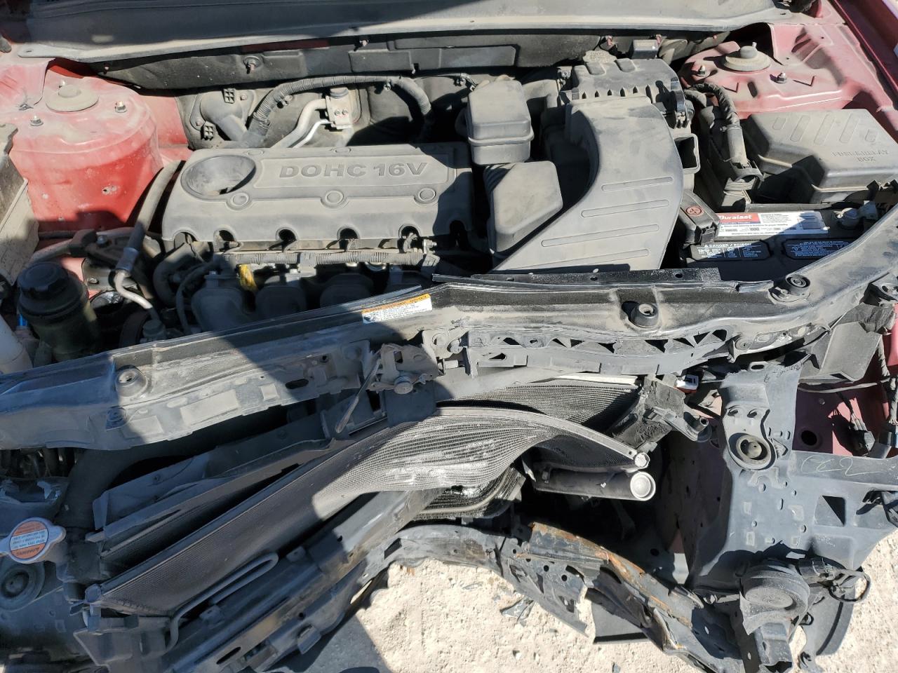 2011 Hyundai Santa Fe VIN 5XYZG3AB5BG014753 Copart auction photo, front end / side damage thumbnail 13