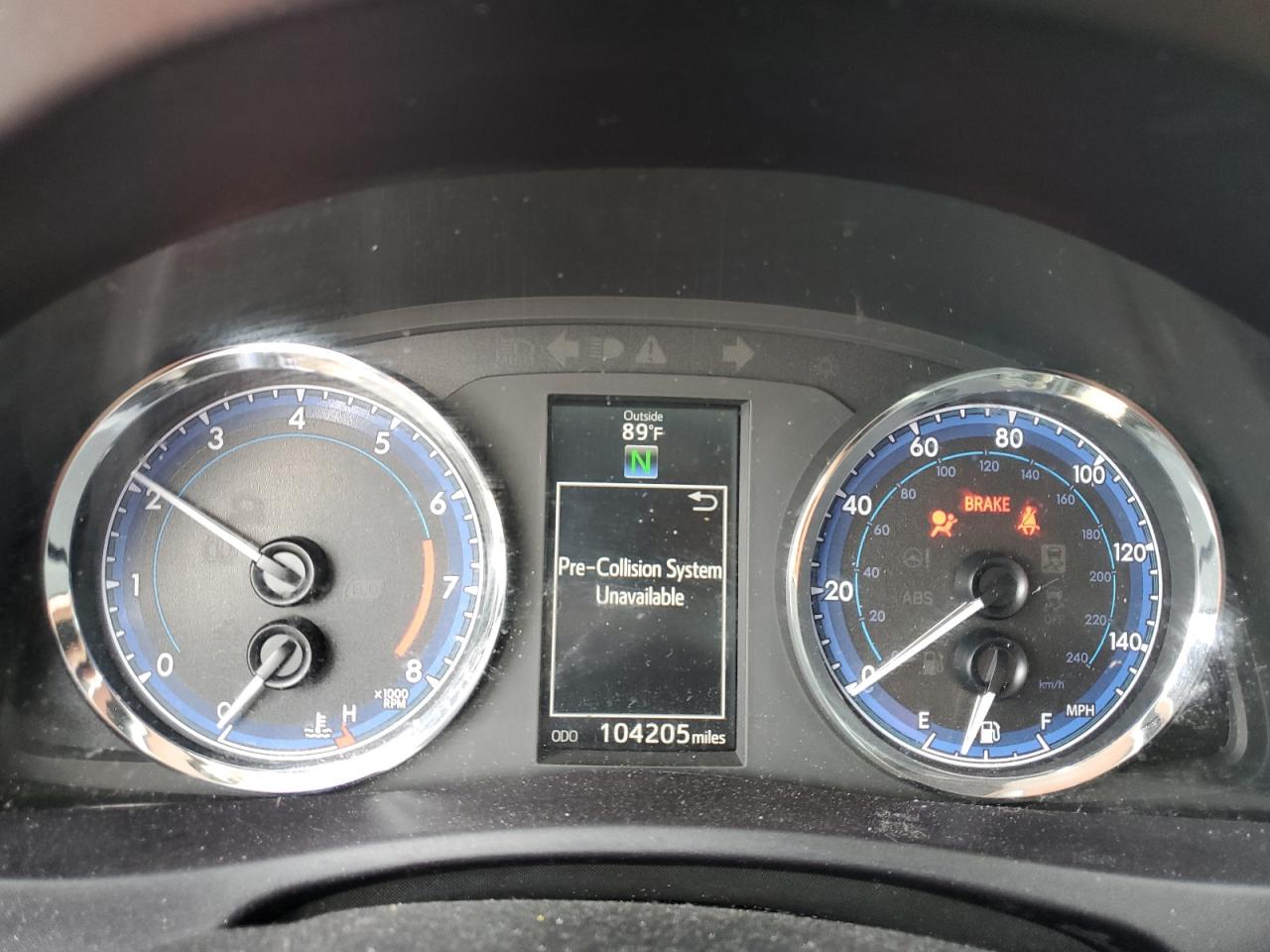 2019 Toyota Corolla VIN 5YFBURHE0KP880661 Copart auction photo, front end / minor dent/scratches damage thumbnail 9