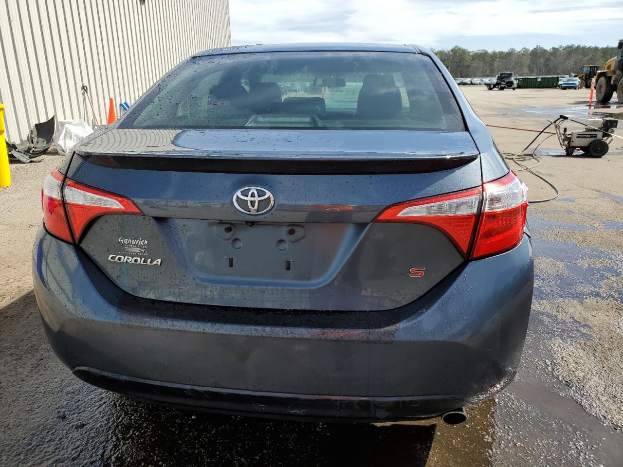 2015 Toyota Corolla VIN 2T1BURHE8FC244334 Copart auction photo, front end damage thumbnail 6
