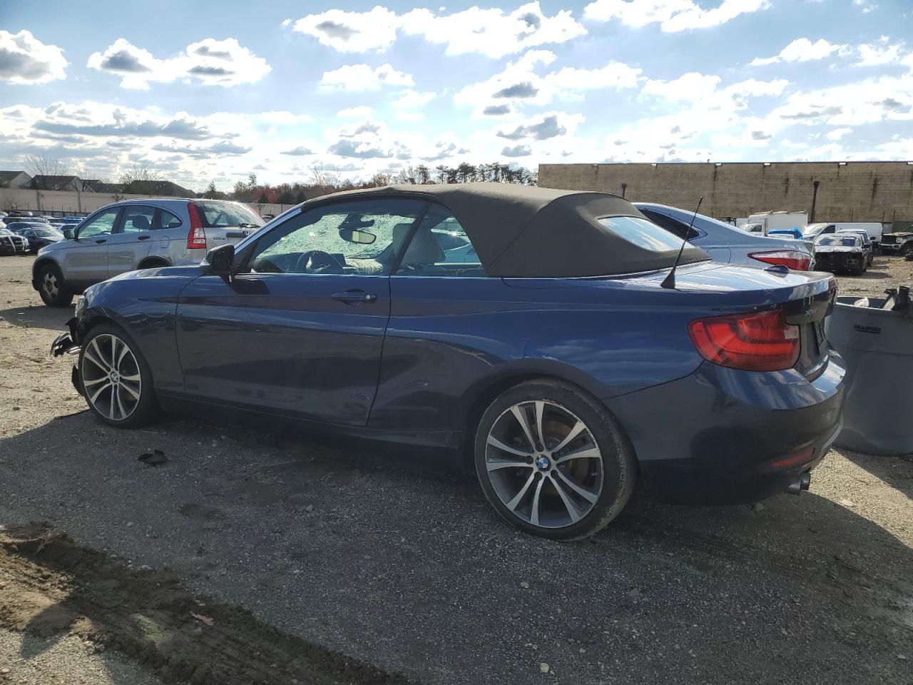2016 BMW 2er VIN WBA1L9C52GV324665 Copart auction photo, all over damage thumbnail 2