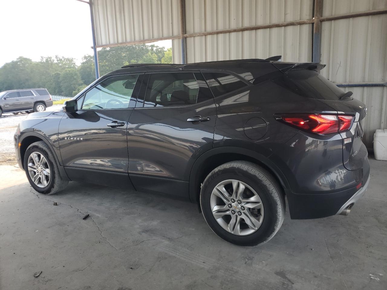 2021 Chevrolet Blazer VIN 3GNKBDRS8MS508706 Copart auction photo, top/roof damage thumbnail 2