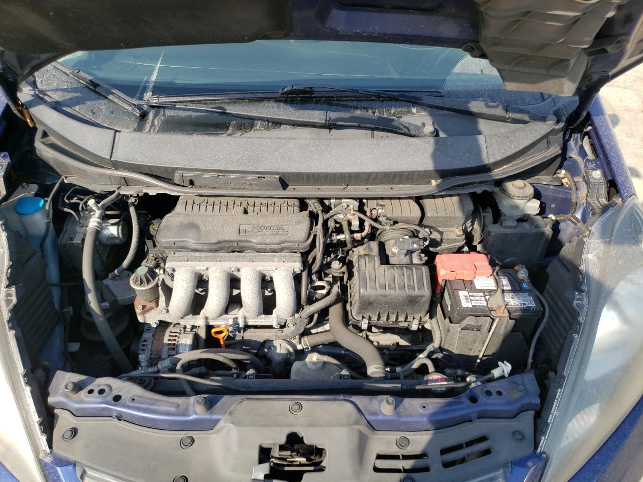 2013 Honda Fit VIN JHMGE8H37DC047090 Copart auction photo, side damage thumbnail 12
