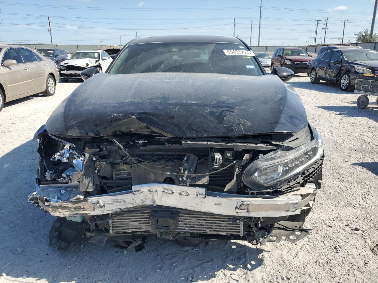 2020 Honda Accord VIN 1HGCV2F35LA028095 Copart auction photo, front end / minor dent/scratches damage thumbnail 5