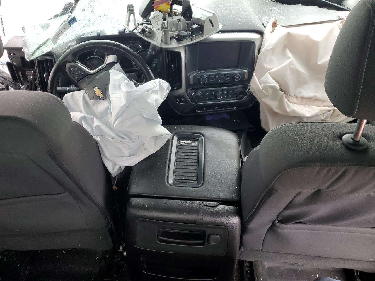 2018 Chevrolet Silverado VIN 1GCVKREC3JZ342403 Copart auction photo, front end / side damage thumbnail 8