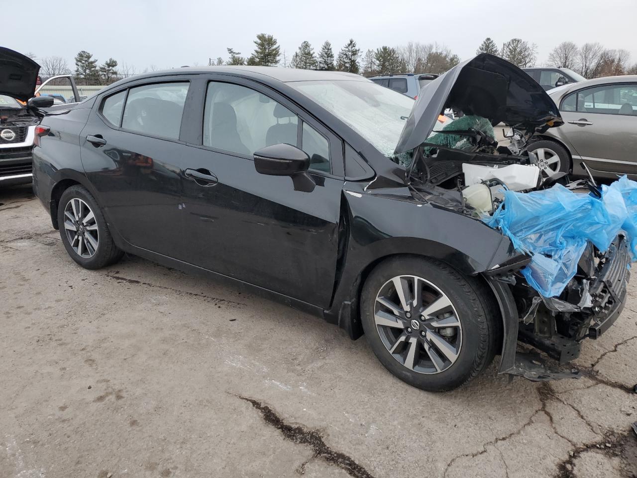 2021 Nissan Versa VIN 3N1CN8EV6ML903279 Copart auction photo, front end damage thumbnail 4