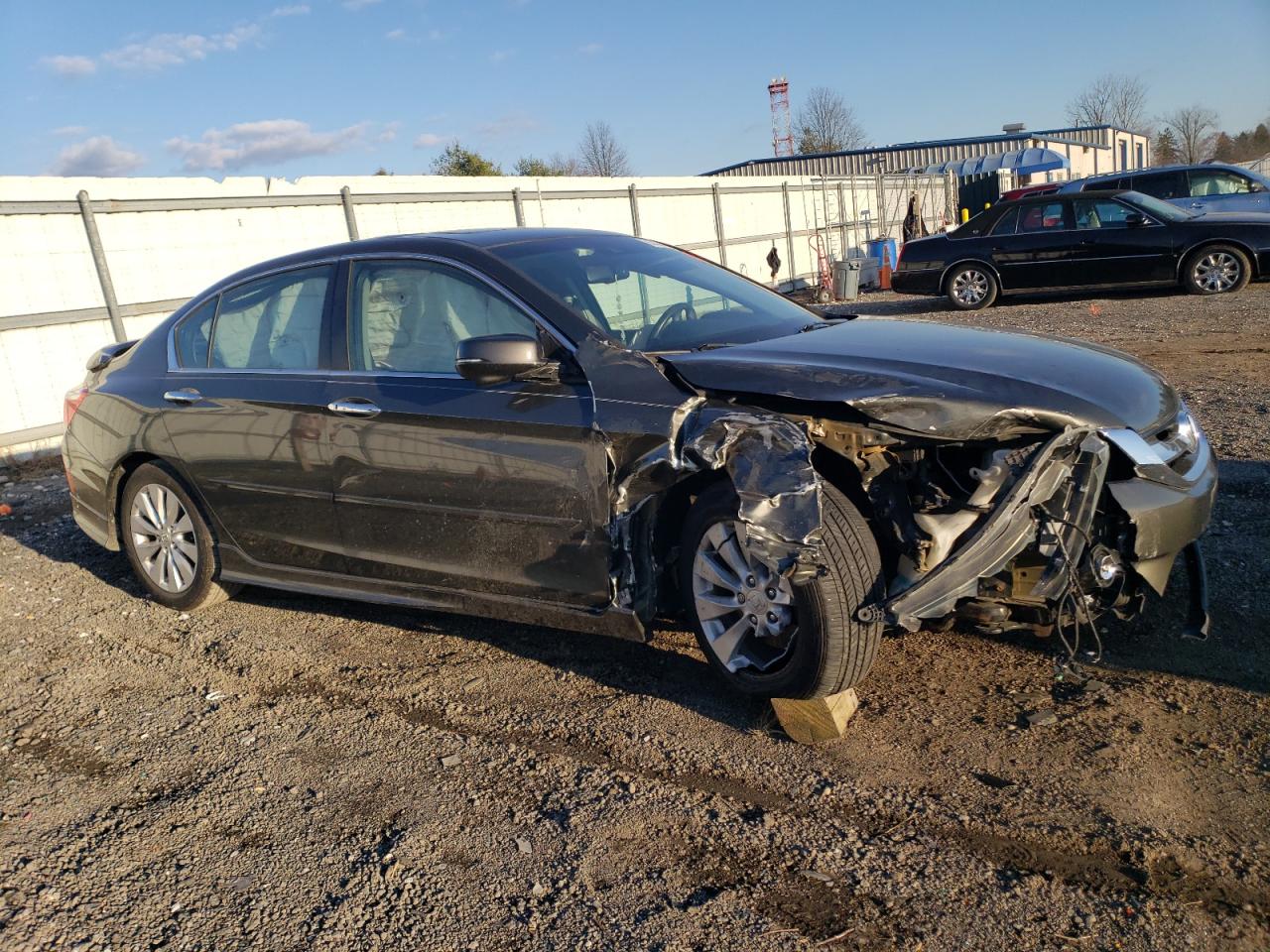 2013 Honda Accord VIN 1HGCR2F89DA189938 Copart auction photo, front end / undercarriage damage thumbnail 4