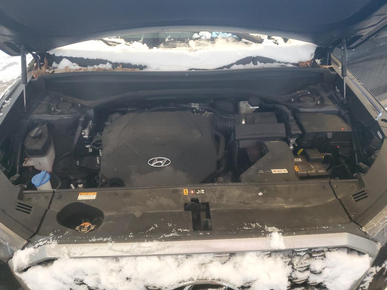 2022 Hyundai Palisade VIN KM8R7DHE1NU429704 Copart auction photo, all over damage thumbnail 12