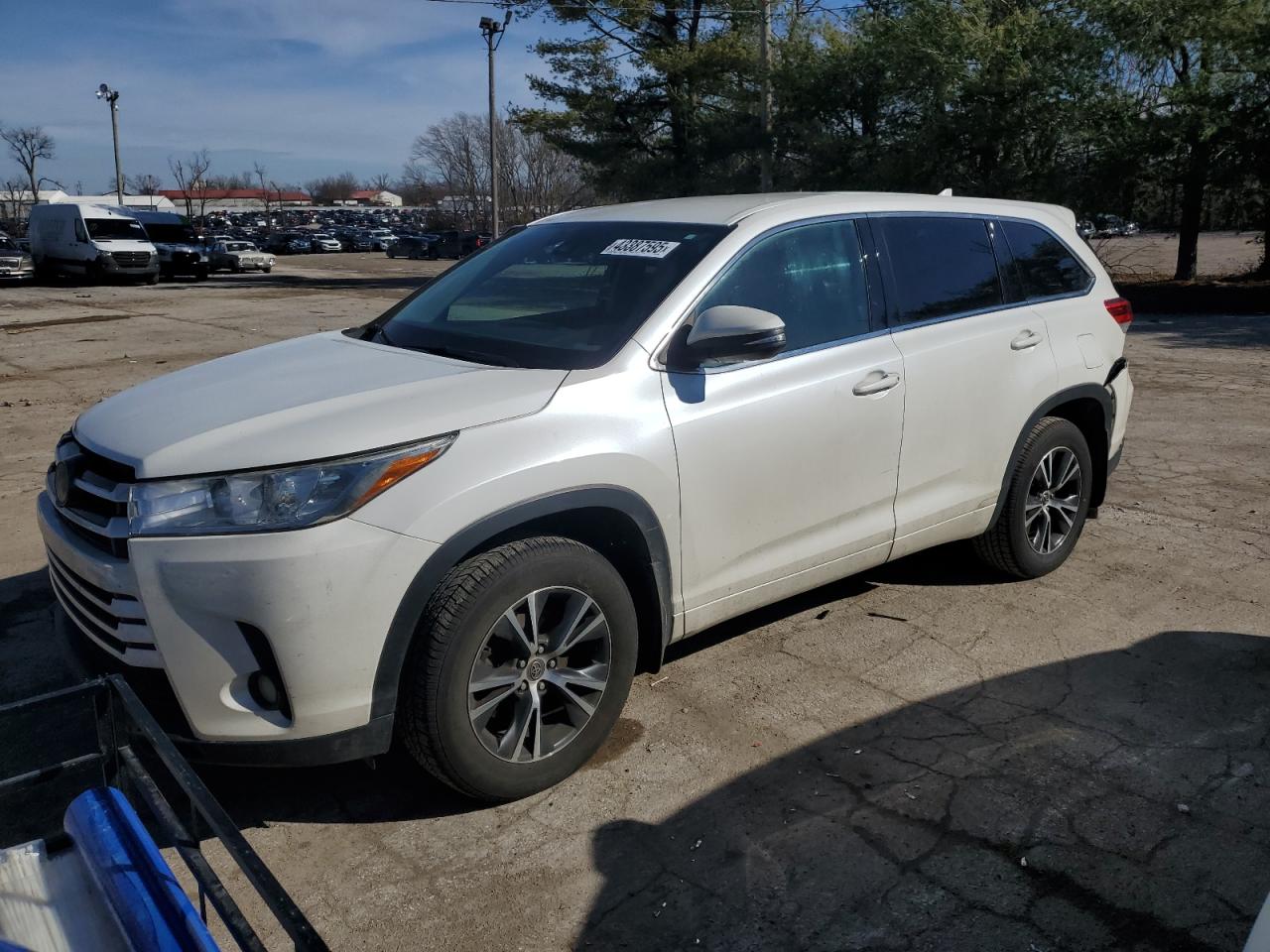 2017 Toyota Highlander VIN 5TDBZRFH0HS384354