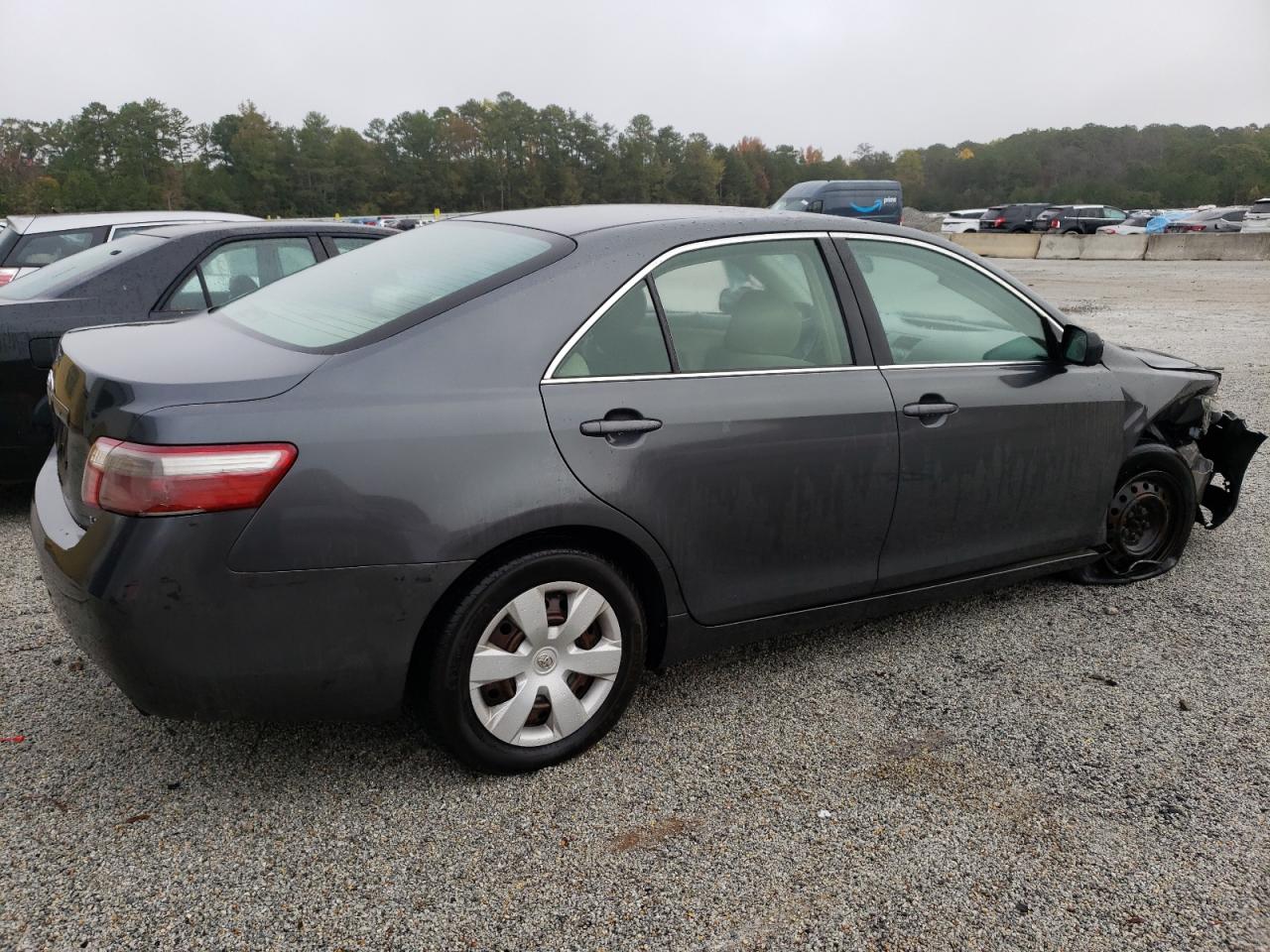 2007 Toyota Camry VIN 4T1BE46K27U597127 Copart auction photo, side / front end damage thumbnail 3