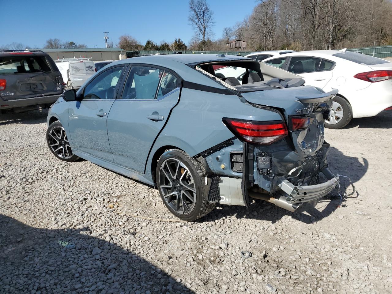 2024 Nissan Sentra VIN 3N1AB8DV6RY294268 Copart auction photo, rear end / front end damage thumbnail 2