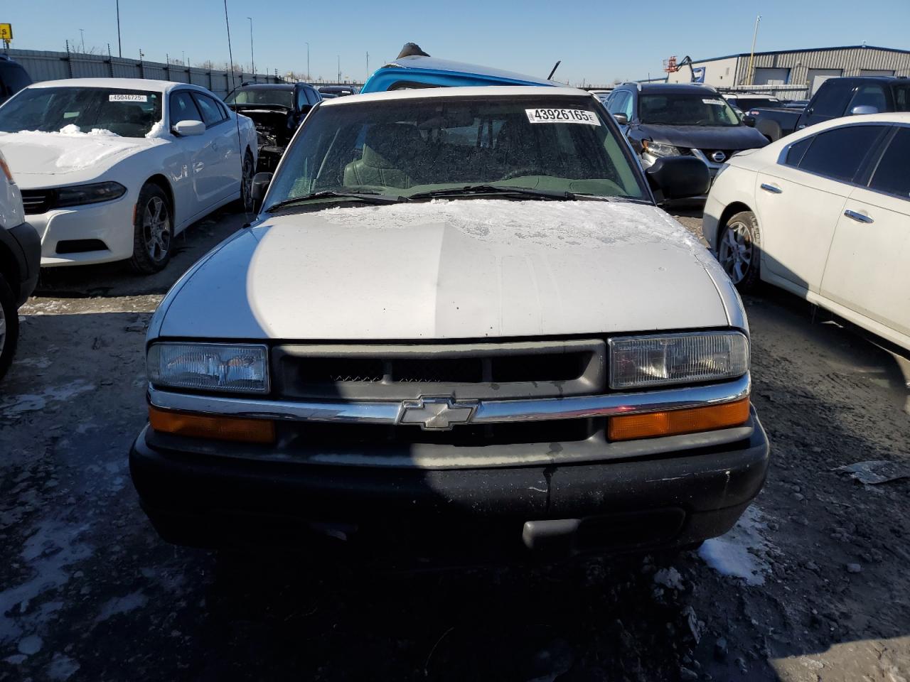 1999 Chevrolet S-10 Pickup VIN 1GCCS14X8XK104688 Copart auction photo, rear end / side damage thumbnail 5