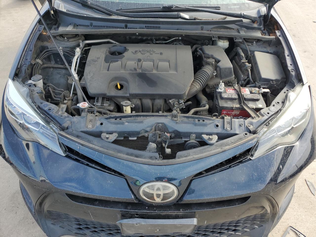 2017 Toyota Corolla VIN 5YFBURHE1HP708289 Copart auction photo, rear end damage thumbnail 11