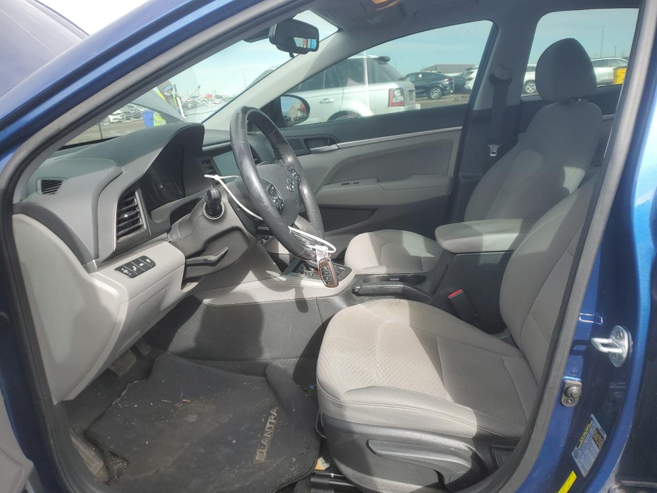 2019 Hyundai Elantra VIN 5NPD84LF1KH443118 Copart auction photo, rear end damage thumbnail 7