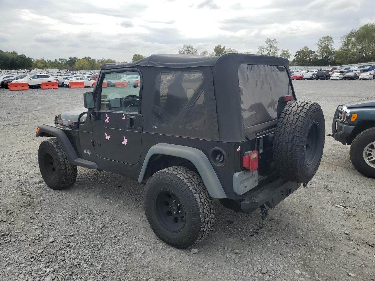 1997 Jeep Wrangler VIN 1J4FY19S6VP461774 Copart auction photo, front end damage thumbnail 2