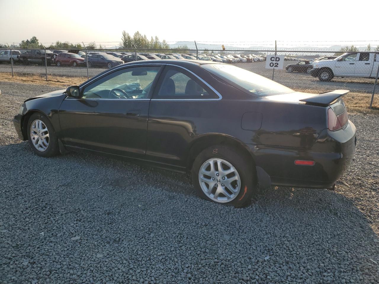 2002 Honda Accord VIN 1HGCG22562A035122 Copart auction photo, front end / side damage thumbnail 2