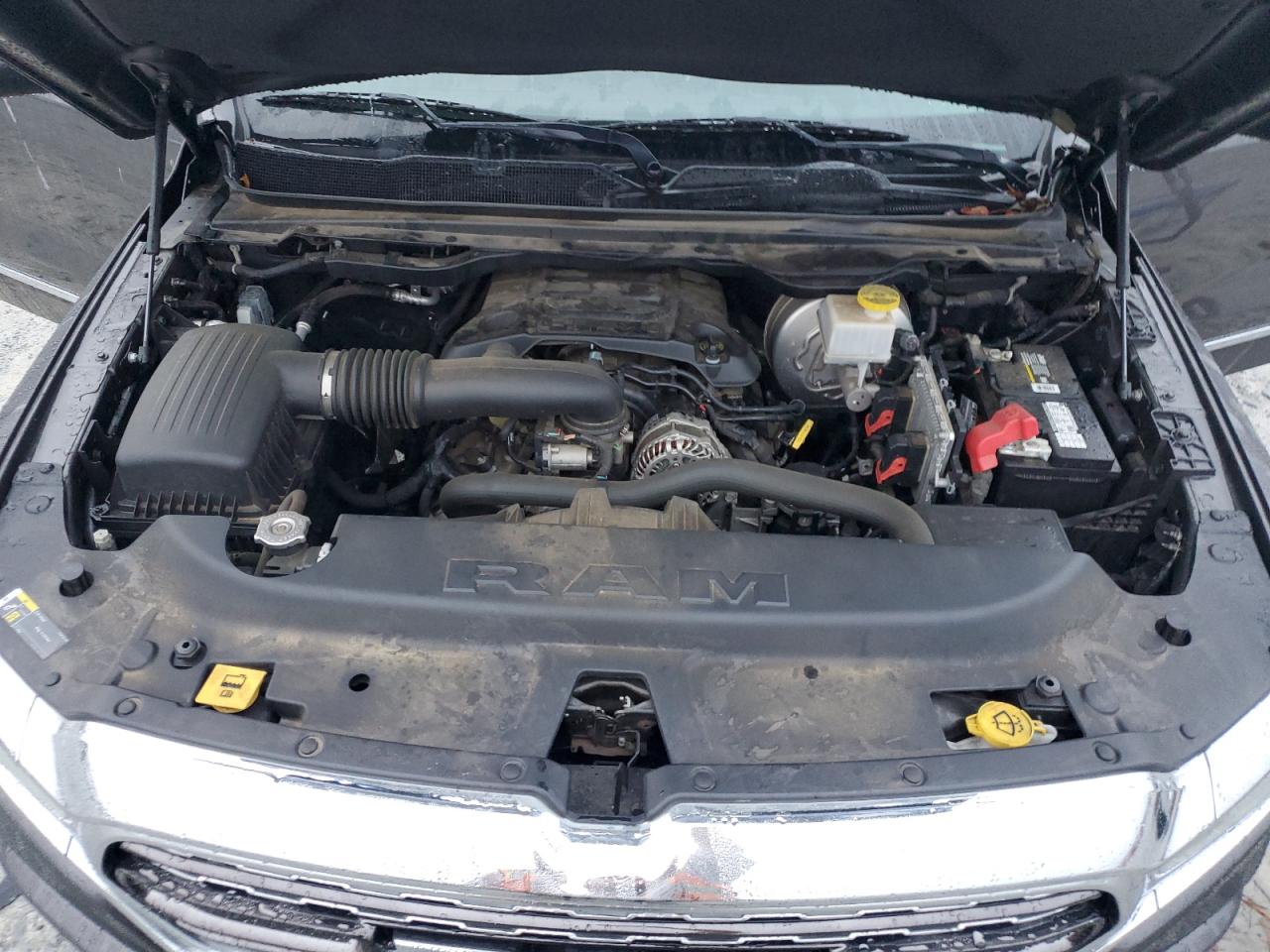 2019 RAM 1500 VIN 1C6SRFHTXKN669728 Copart auction photo, rear end damage thumbnail 11