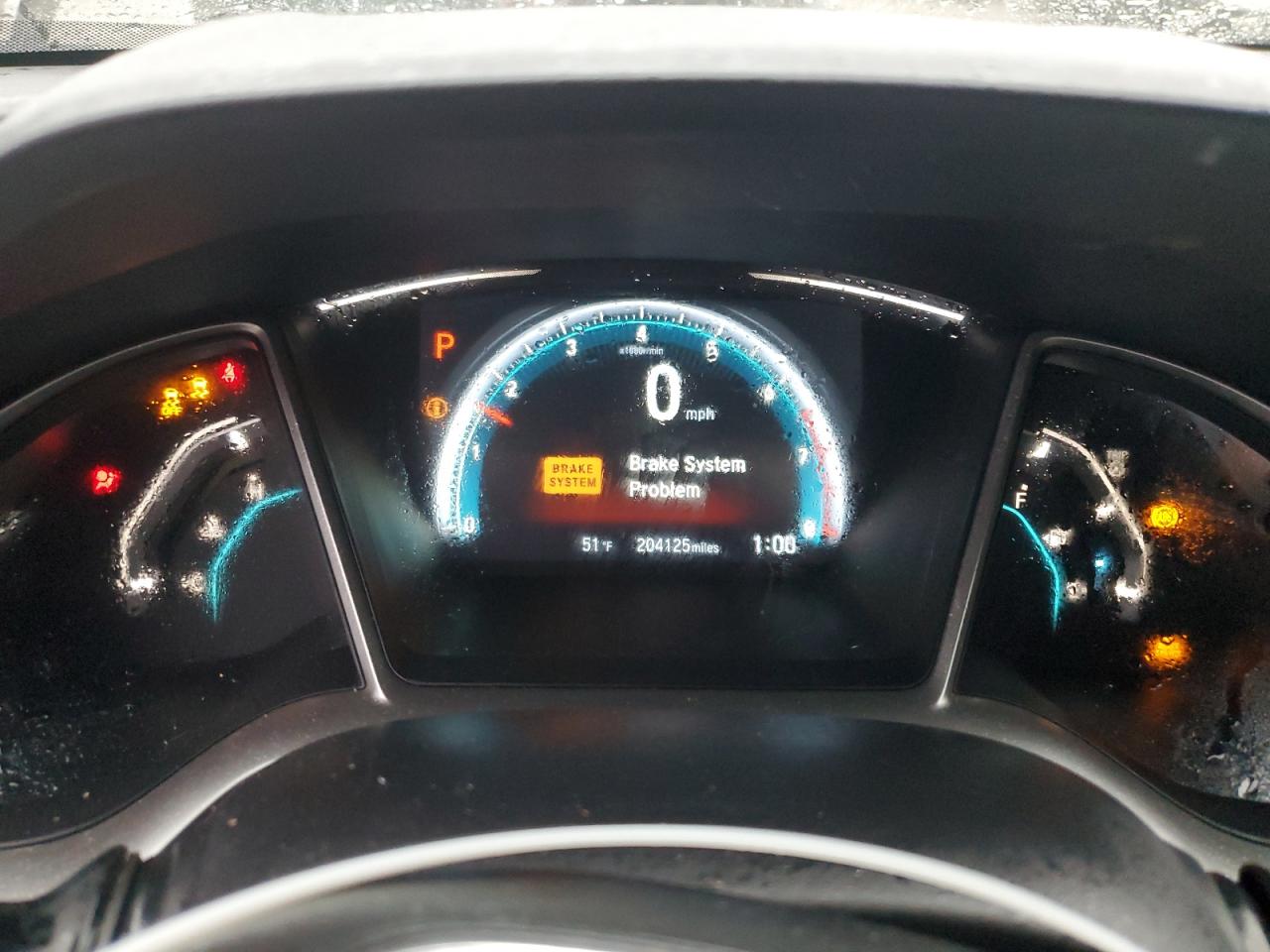 2016 Honda Civic VIN 19XFC1F34GE022738 Copart auction photo, rear end / front end damage thumbnail 9