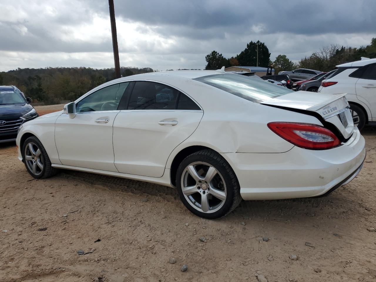 2013 Mercedes-Benz Cls-klasse VIN WDDLJ7DB0DA058145 Copart auction photo, rear end damage thumbnail 2