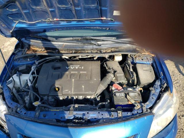 2009 Toyota Corolla VIN JTDBL40E099039697 Copart auction photo, side / front end damage thumbnail 11