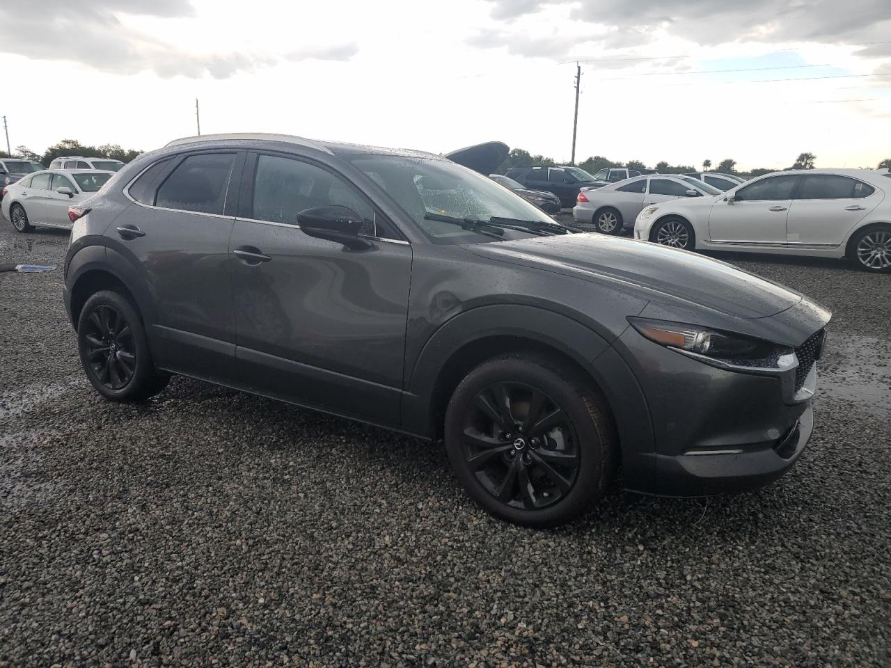 2023 Mazda CX-30 VIN 3MVDMBDY4PM507815 Copart auction photo, water/flood damage thumbnail 4