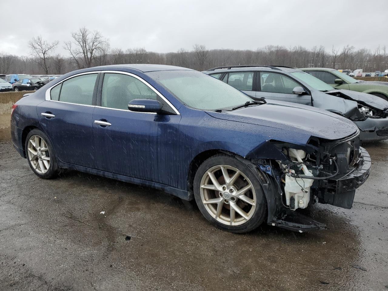 2010 Nissan Maxima VIN 1N4AA5AP7AC823072 Copart auction photo, front end / side damage thumbnail 4