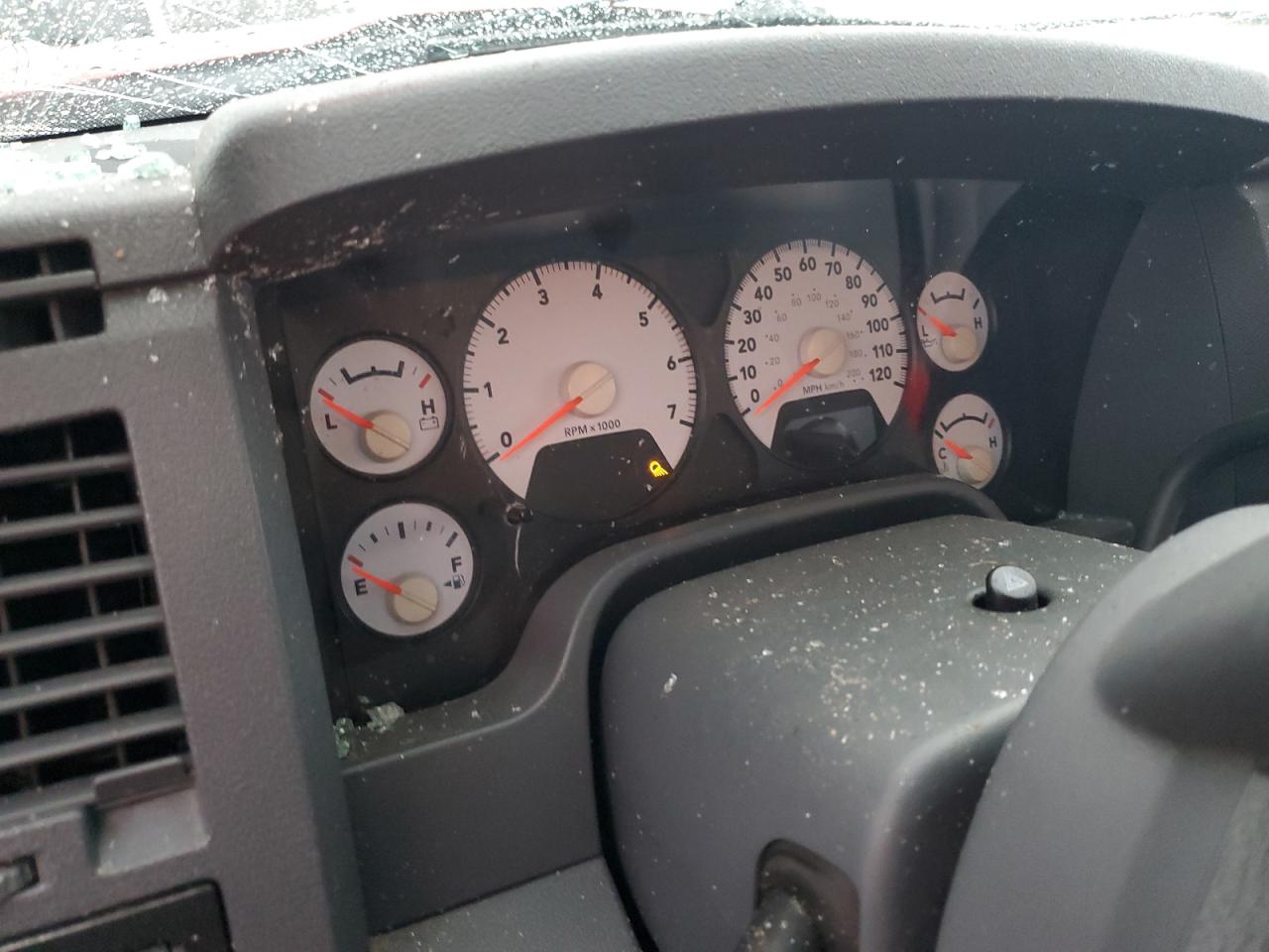 2008 Dodge RAM VIN 1D7HA18268J149018 Copart auction photo, all over damage thumbnail 9