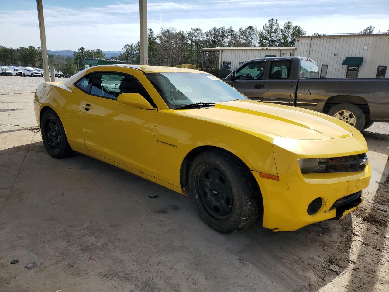 2013 Chevrolet Camaro VIN 2G1FA1E32D9178576 Copart auction photo, front end damage thumbnail 4