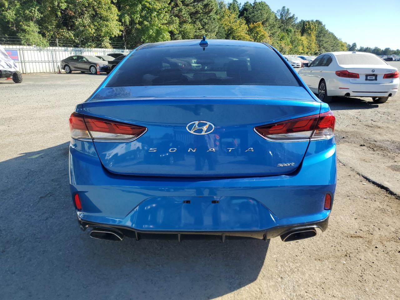 2018 Hyundai Sonata VIN 5NPE34AF3JH643065 Copart auction photo, front end damage thumbnail 6