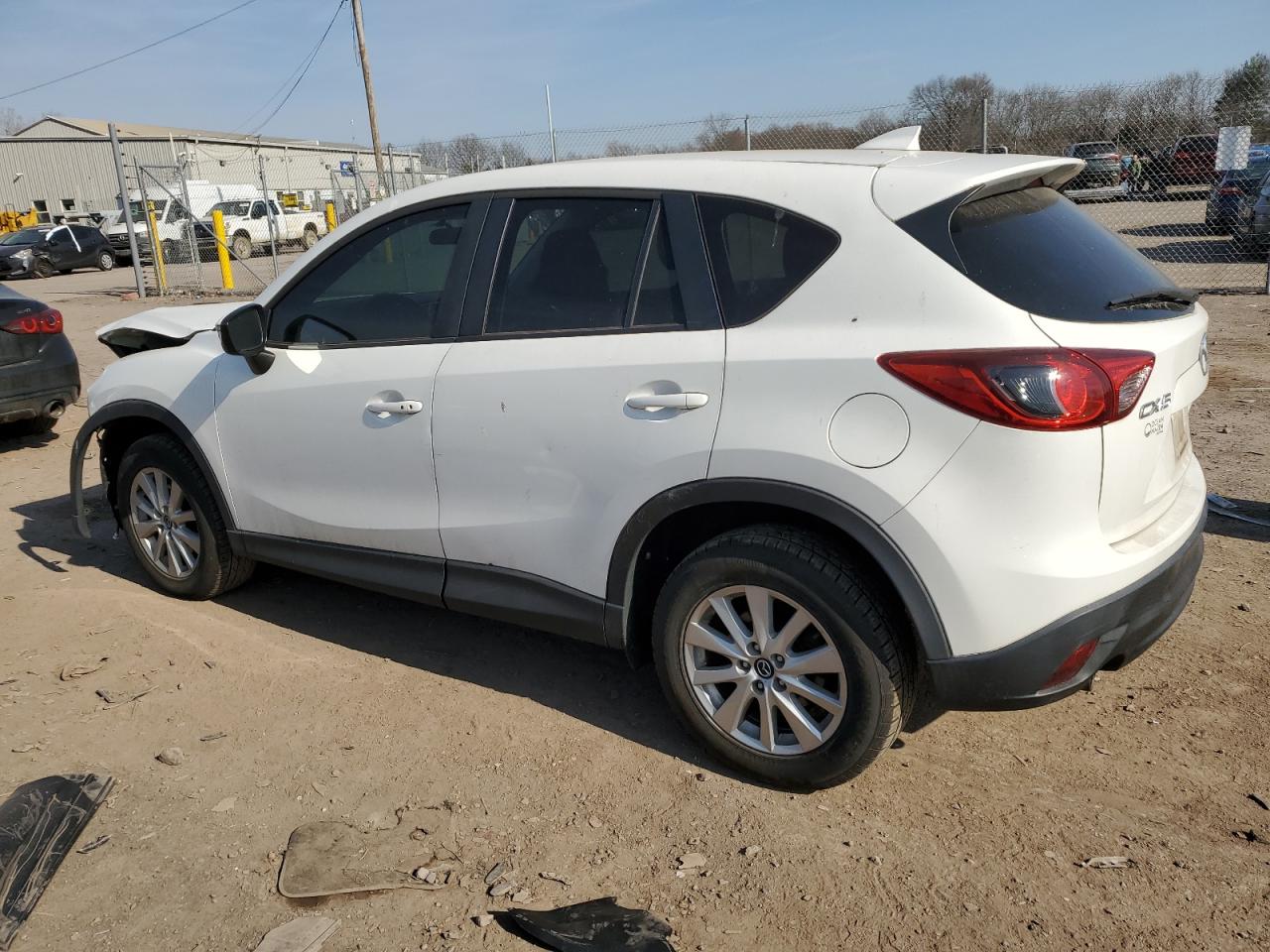 2016 Mazda CX-5 VIN JM3KE2CY3G0605414 Copart auction photo, front end damage thumbnail 2