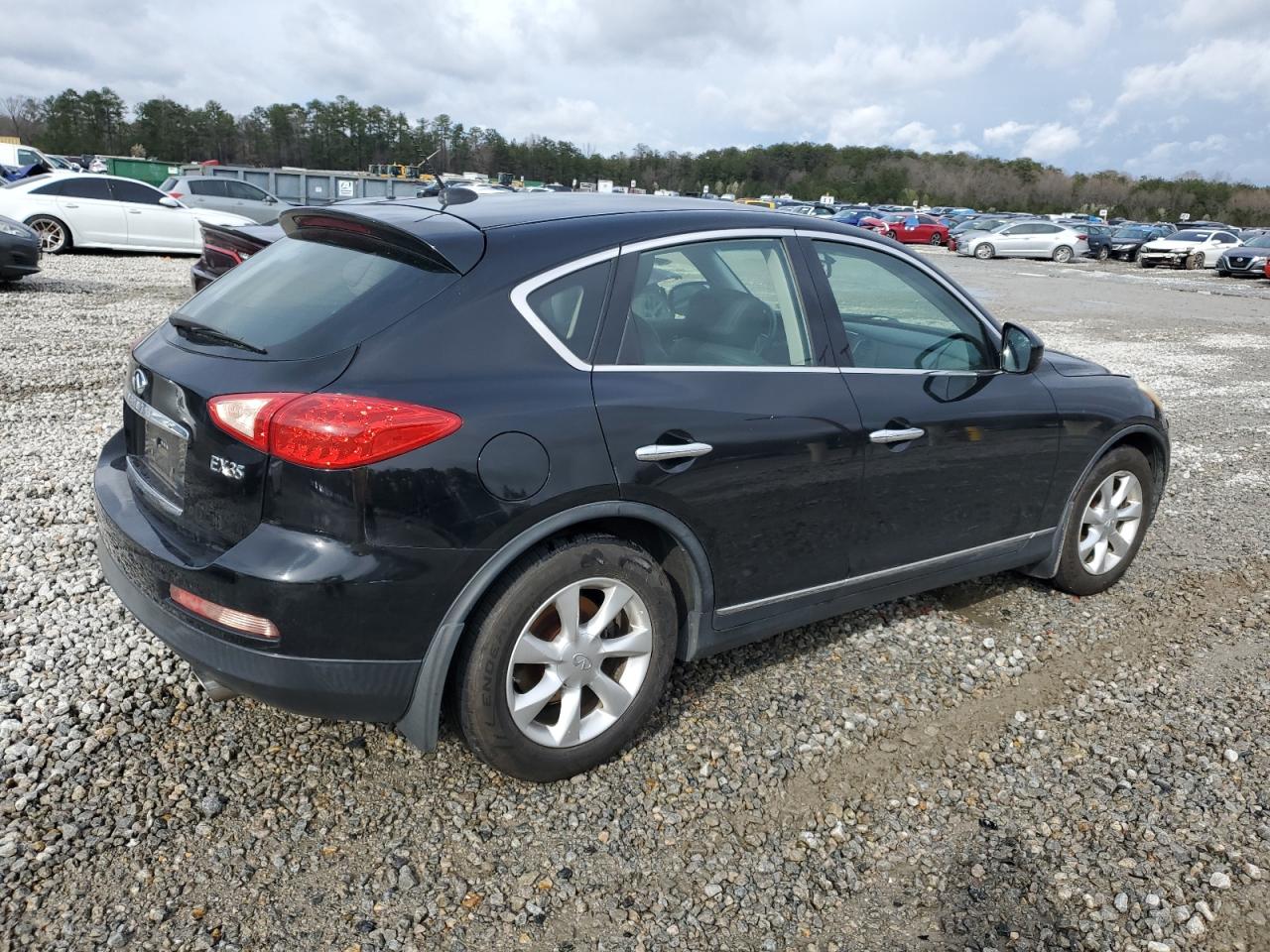 2010 Infiniti EX VIN JN1AJ0HR0AM752220 Copart auction photo, normal wear damage thumbnail 3