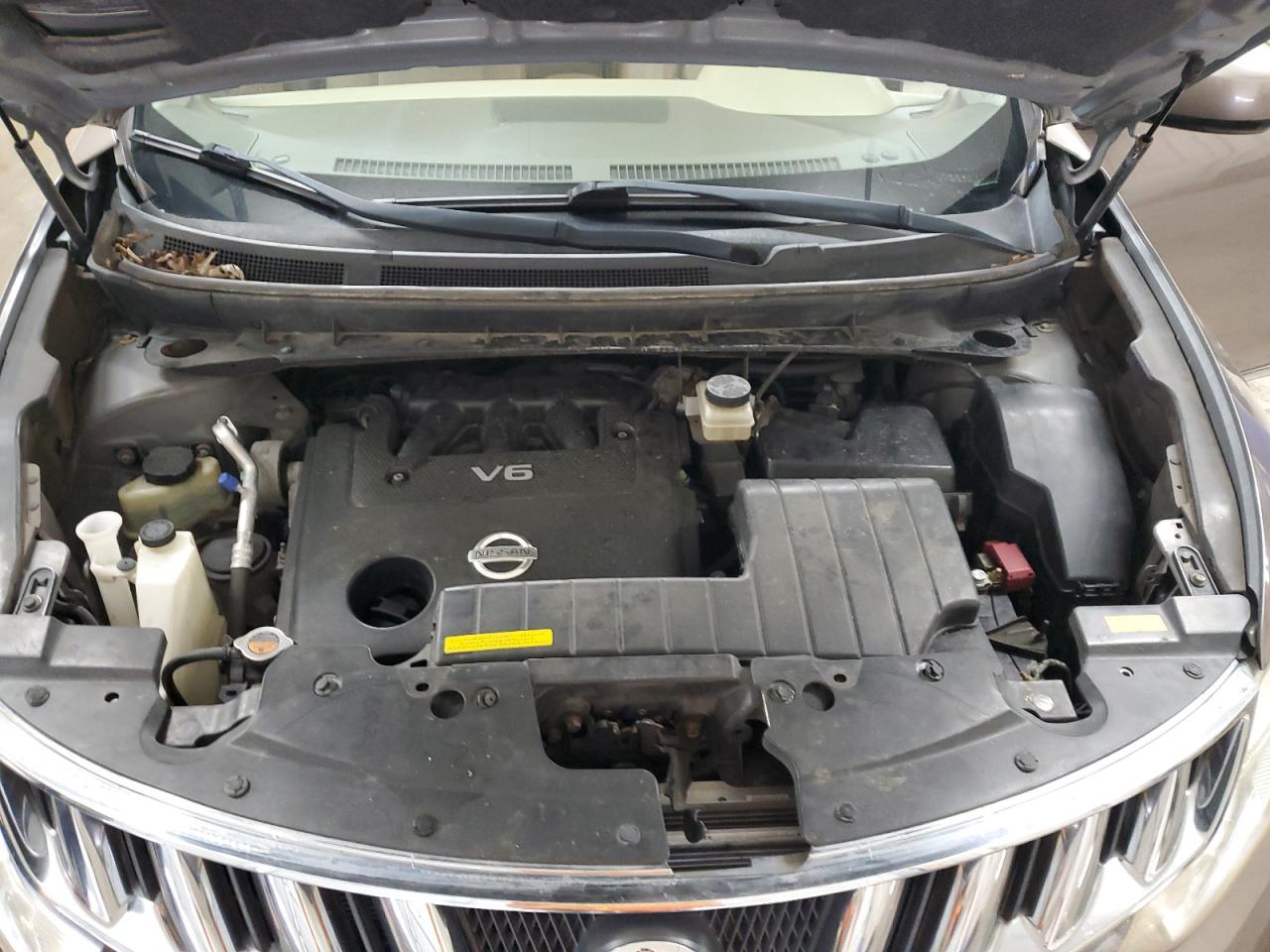 2010 Nissan Murano VIN JN8AZ1MU9AW009182 Copart auction photo, front end / undercarriage damage thumbnail 12
