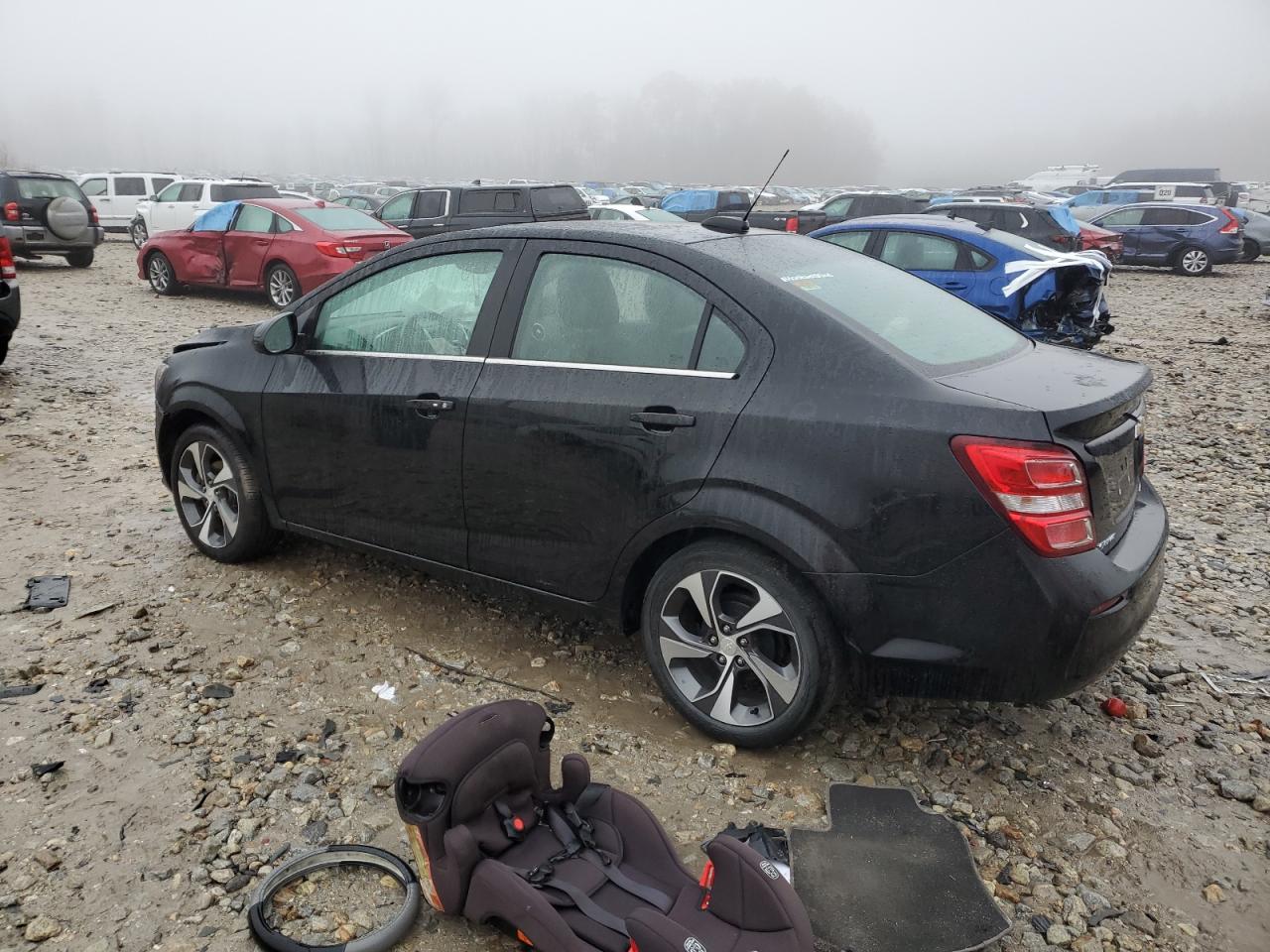 2020 Chevrolet Sonic VIN 1G1JF5SB2L4113565 Copart auction photo, front end damage thumbnail 2