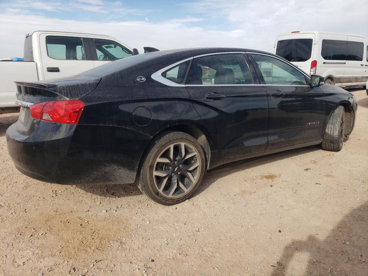 2016 Chevrolet Impala VIN 2G1105SA3G9204114 Copart auction photo, side / front end damage thumbnail 3