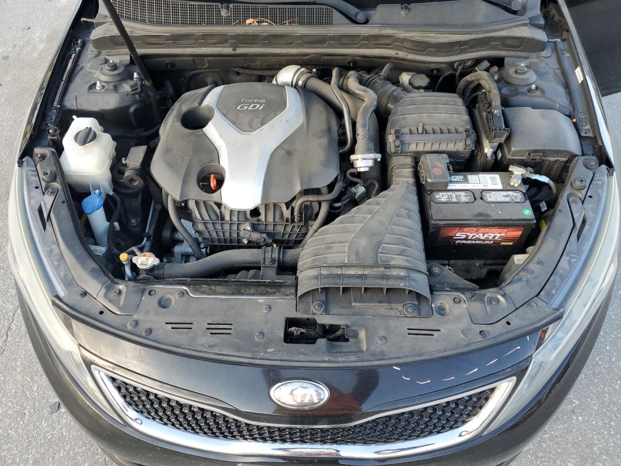 2015 KIA Optima VIN 5XXGR4A62FG404746 Copart auction photo, side damage thumbnail 12