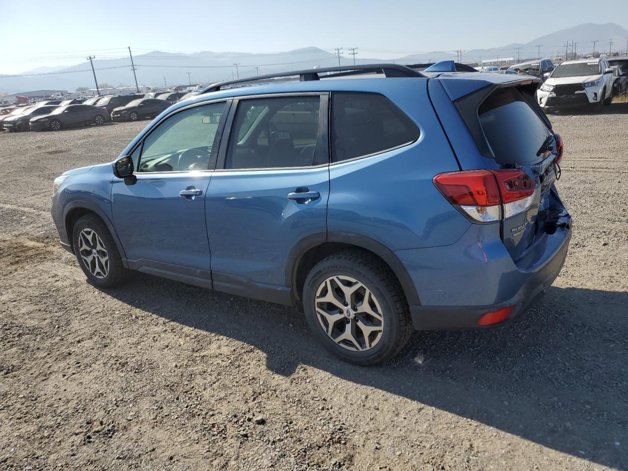 2020 Subaru Forester VIN JF2SKAJC5LH457895 Copart auction photo, rear end damage thumbnail 2