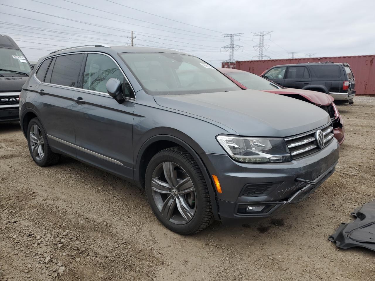2020 Volkswagen Tiguan VIN 3VV2B7AX7LM160595 Copart auction photo, front end / rear end damage thumbnail 4