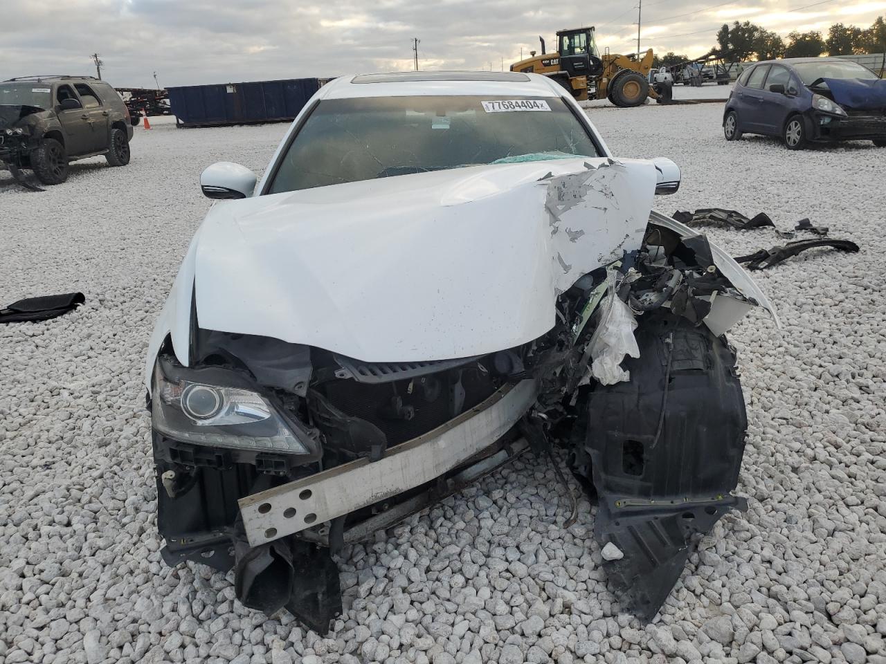 2014 Lexus GS VIN JTHBE1BL1E5035209 Copart auction photo, front end / frame damage damage thumbnail 5