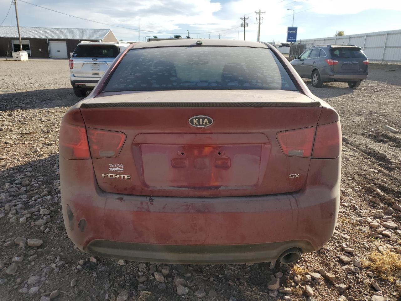 2010 KIA Forte VIN KNAFW4A32A5140139 Copart auction photo, front end damage thumbnail 6