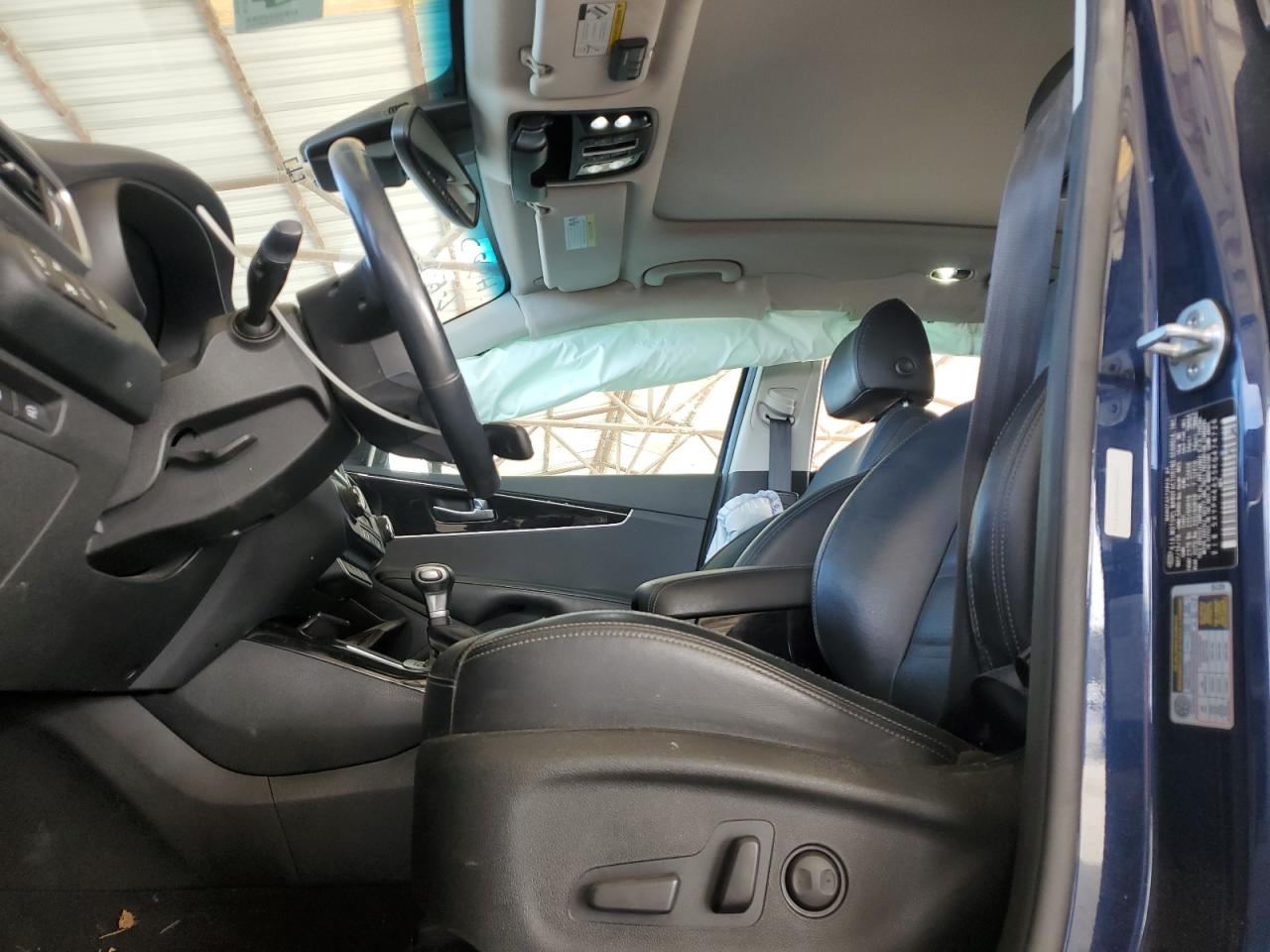 2019 KIA Sorento VIN 5XYPH4A55KG474726 Copart auction photo, side damage thumbnail 7
