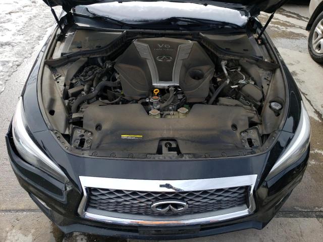 2018 Infiniti Q50 VIN JN1EV7AR2JM439033 Copart auction photo, side / front end damage thumbnail 11