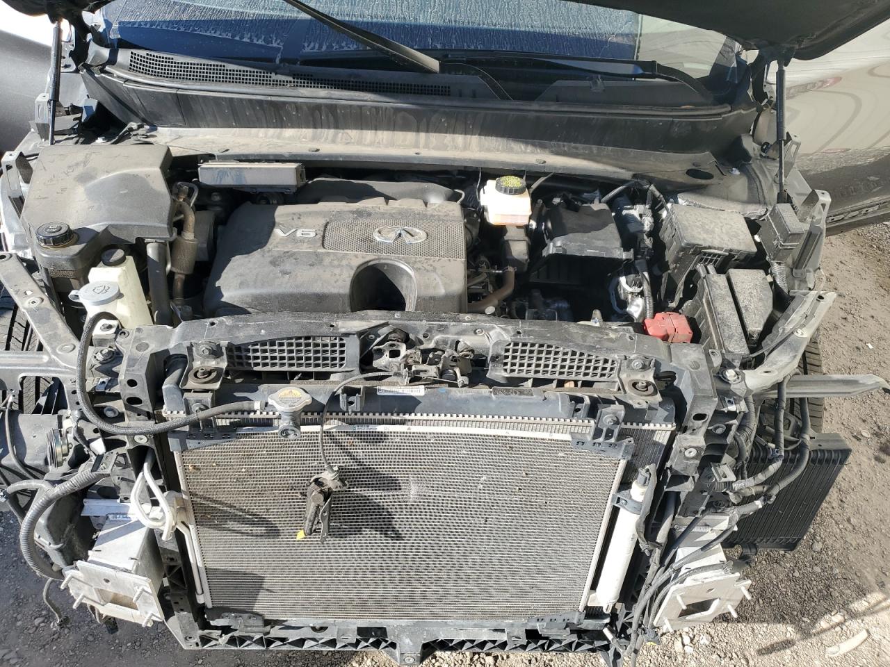 2020 Infiniti QX60 VIN 5N1DL0MNXLC544955 Copart auction photo, front end damage thumbnail 12