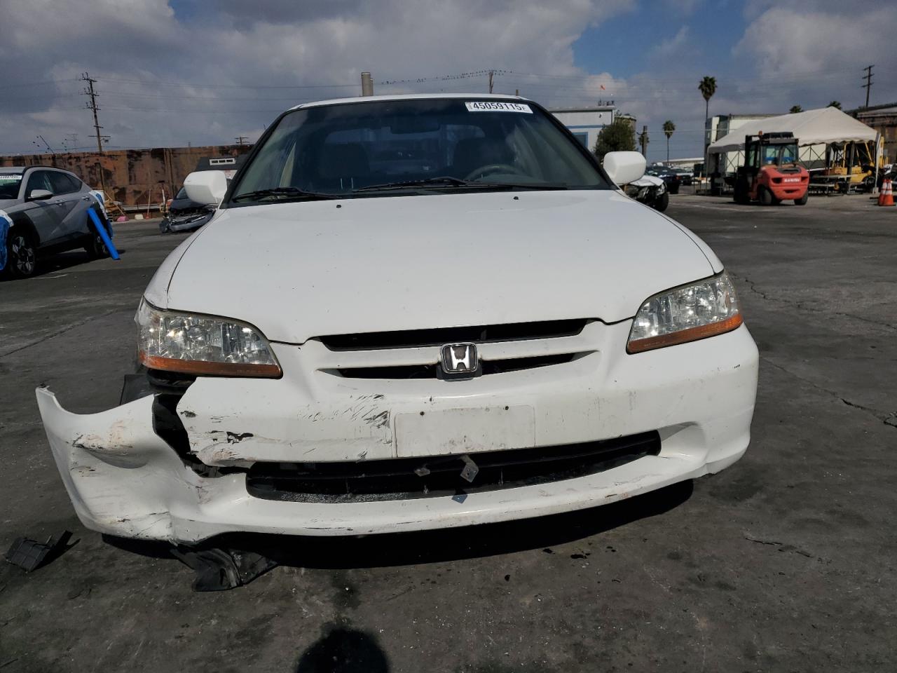 2000 Honda Accord VIN JHMCG5645YC010449 Copart auction photo, front end damage thumbnail 5