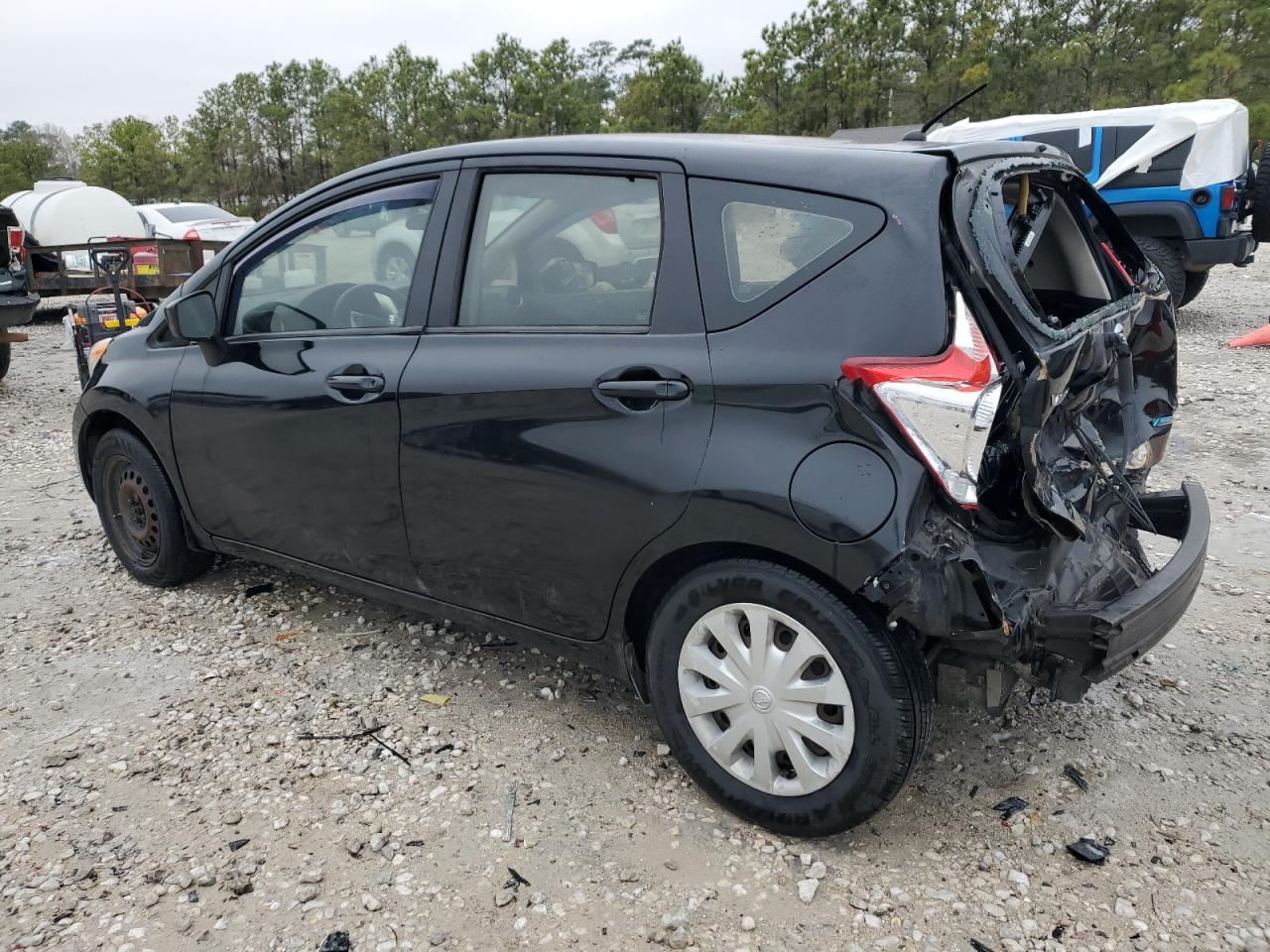 2015 Nissan Versa VIN 3N1CE2CP3FL384132 Copart auction photo, rear end / minor dent/scratches damage thumbnail 2