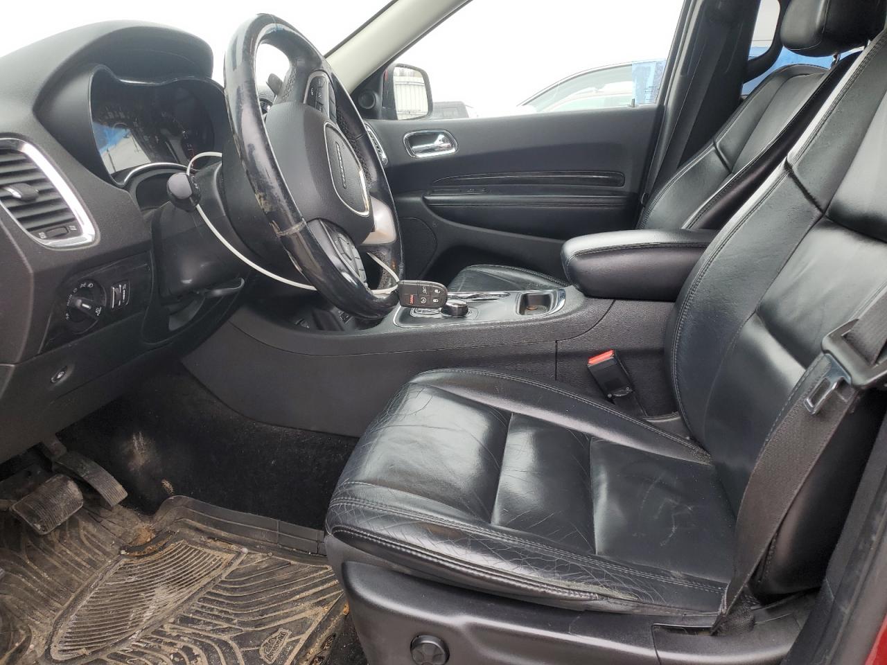 2014 Dodge Durango VIN 1C4RDJDG9EC508496 Copart auction photo, front end damage thumbnail 7